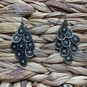 Premier jewelry silver dangle earrings